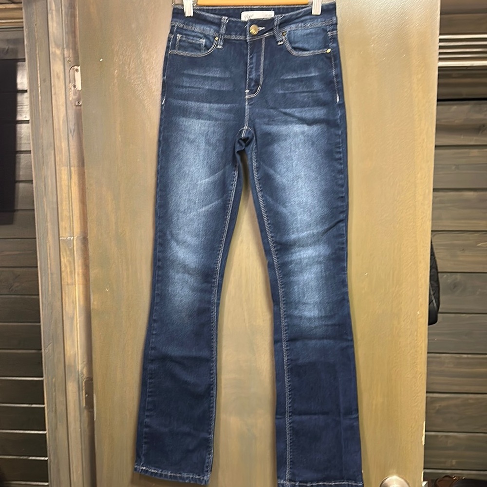 YMI USA Mid-Rise Bootcut Dark Wash Jeans Size 5 (EPLC)